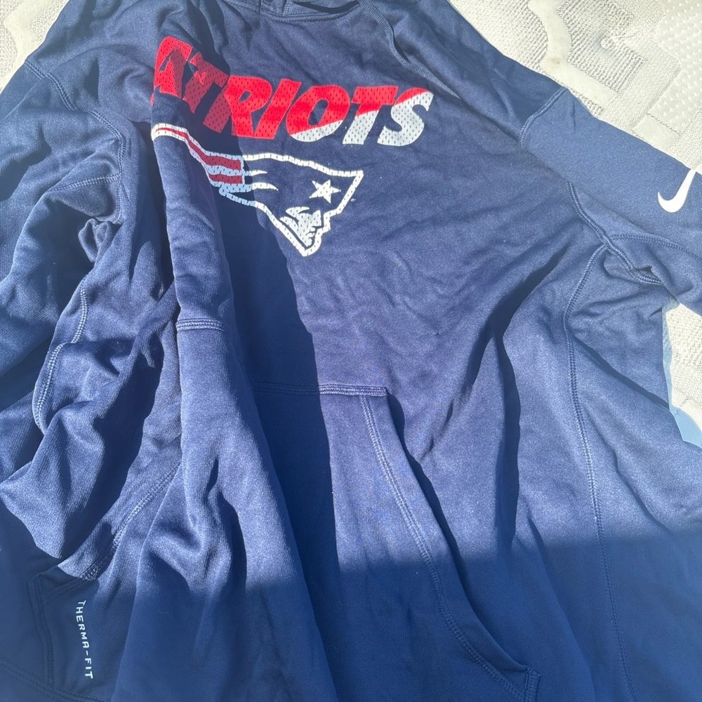Nike Navy Patriots Hoodie